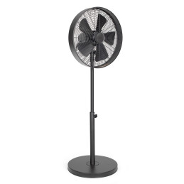 Ventilateur sur pied Noir...