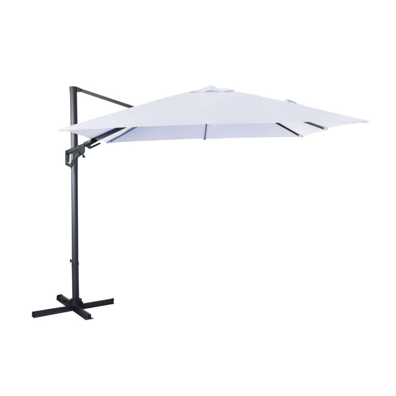 Parasol déporté NH 3 x 3 m orientable ECRU