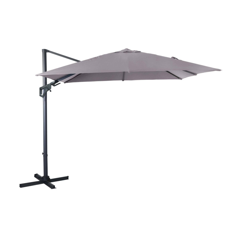 Parasol déporté NH 3 x 3 m orientable TAUPE
