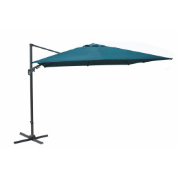 Parasol déporté NH 3 x 3 m orientable BLEU