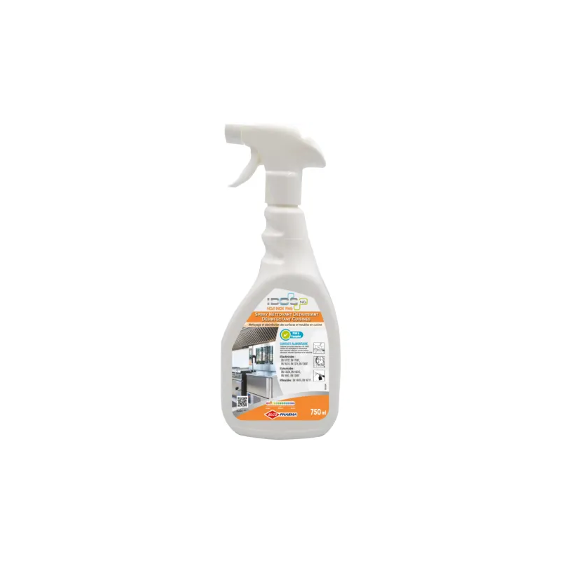 Nettoyant détartrant désinfectant cuisine inox conciergeries locatives de france Réseau CLF